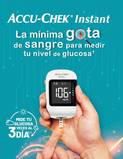 Medidor de glucosa en sangre ACU - Chek instant