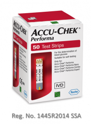 tiras reactivas Accu-Chek Performa