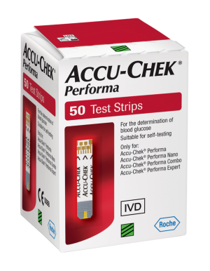 tiras reactivas Accu-Chek Performa